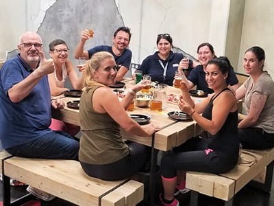 Photo illustration bar Prison Island Tours